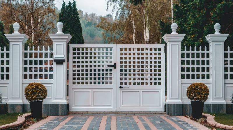 Driveway Fence Installation in Cary, NC