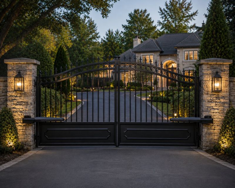 Entrance Gate Installation in Plano, TX