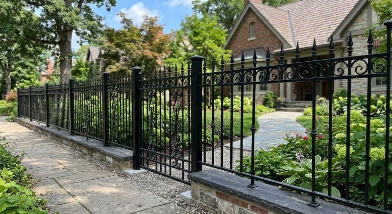 Iron Fence Construction in Alpharetta, GA