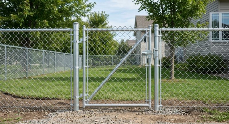 Metal Mesh Fence Installation in South Houston, TX