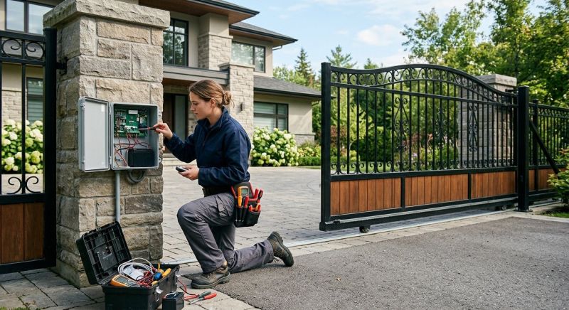 Remote Gate Installation in Rockville, MD